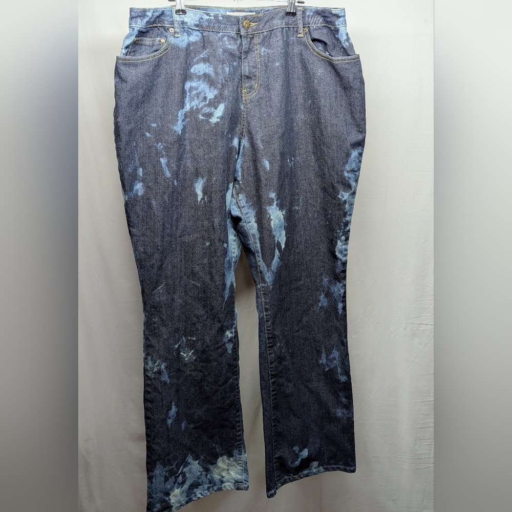 Fashion Bug Bleach Dye Jeans